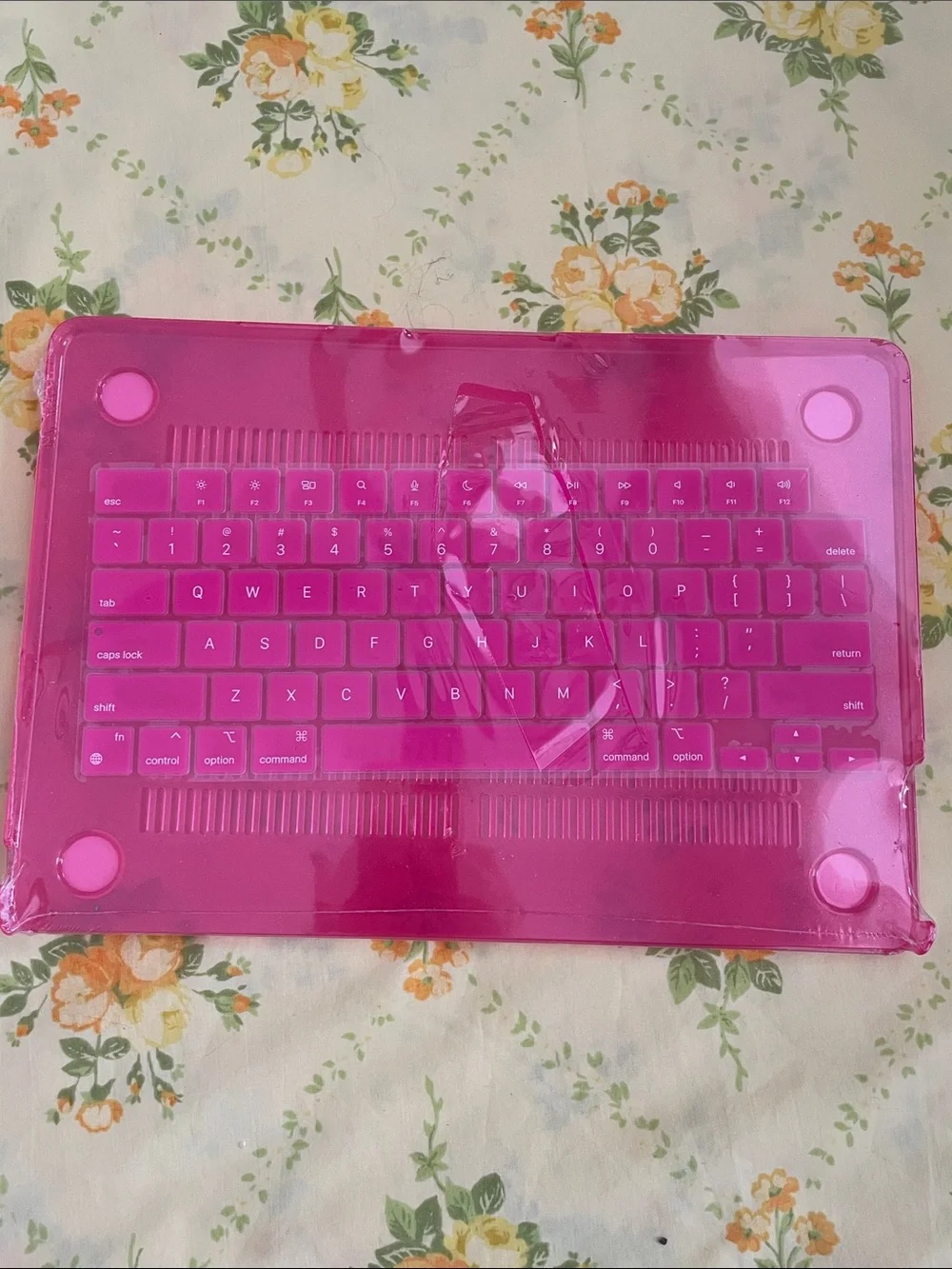 MacBook Model AXXX Plastic Case and Keyboard Sticker